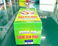 Siro Ho Cảm Ích Phế: hỗ trợ bổ phế, giảm ho, tiêu đờm, thông thoáng đường thở