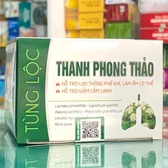 Thanh Phong Thảo: hỗ trợ giúp lưu thông phế khí, làm ấm cơ thể, giảm cảm lạnh
