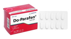Do-Parafen giảm đau, kháng viêm xương khớp (10 vỉ x 10 viên)