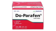 Do-Parafen giảm đau, kháng viêm xương khớp (10 vỉ x 10 viên)