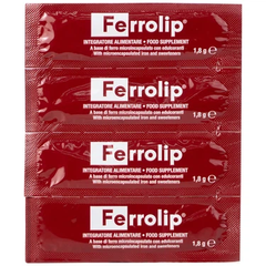 Sắt Ferrolip Uga hỗ trợ tạo hồng cầu, giúp giảm nguy cơ thiếu máu do thiếu sắt (20 gói)