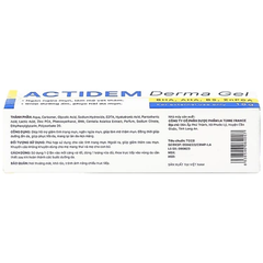 Gel Actidem Derma giúp ngăn ngừa mụn, làm mờ vết thâm (18g)