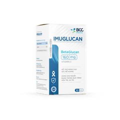 TPBVSK: Imuglucan – tăng miễn dịch vượt trội cho bệnh nhân UNG THƯ – HOÁ TRỊ – XẠ TRỊ
