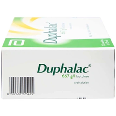 Duphalac (Lactulose) điều trị táo bón hiệu quả và tăng cường lợi khuẩn ruột (20 gói x 15ml)