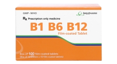B1 B6 B12 Imexpharm trị viêm dây thần kinh, thiếu máu ác tính (10 vỉ x 10 viên)