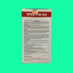Vita Feron: bổ sung sắt và acid folic