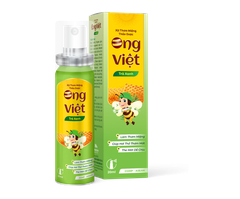 Xịt thơm miệng Thảo Dược Ong Việt trà xanh