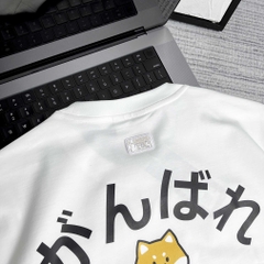 Áo Thun Gasi Trắng 3 chú Chó