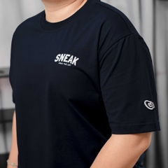 Áo thun Gasi Xanh Đen in Gấu Sneaker