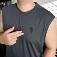 Áo thun ba lỗ Training Xám