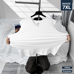 Áo Ba lỗ Bigsize trơn Trắng