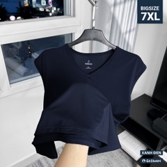 Áo Ba lỗ Bigsize trơn Xanh đen