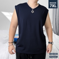 Áo Ba lỗ Bigsize trơn Xanh đen