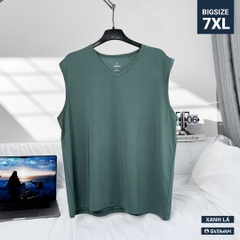 Áo Ba lỗ Bigsize trơn Xanh lá