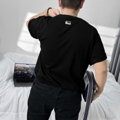 Áo Thun Bigsize Logo GA có Túi Màu Đen