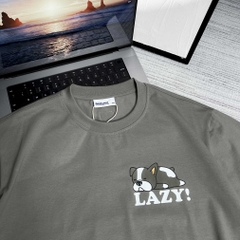 Áo thun Gasi Xám xi măng Chó Cute