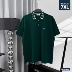 Áo Polo Cổ Chữ GASI Xanh Rêu