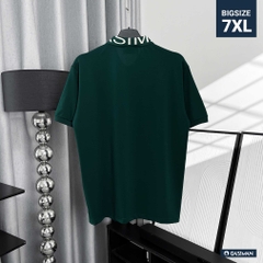 Áo Polo Cổ Chữ GASI Xanh Rêu