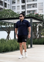 Quần thun Mè Lưới Ngắn Trên Gói Màu Đen