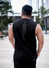Áo thun ba lỗ Training Đen