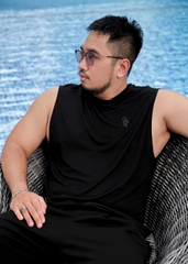 Áo thun ba lỗ Training Đen