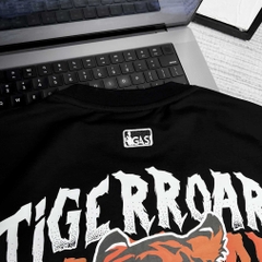 Áo thun Gasi Đen Hổ chữ