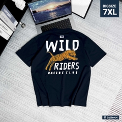 Áo thun Gasi Xanh đen Hổ hoang dã