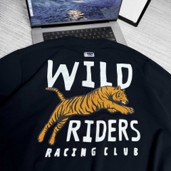 Áo thun Gasi Xanh đen Hổ hoang dã