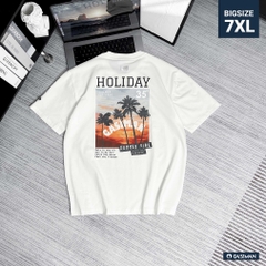 Áo Thun Gasi Trắng Holiday