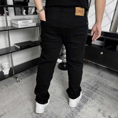 Quần dài Jean Bigsize Basic trơn Màu Đen