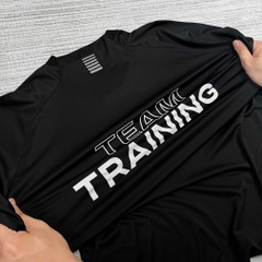 Áo Thun Thể thao Big size Team Training màu Đen
