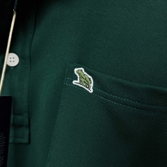 Áo Polo Big size Classy có Túi màu Xanh rêu