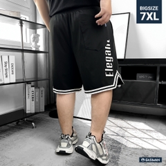 Quần Ngắn Lưng thun Bigsize Tem Cá Mập Phối viền chữ V
