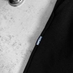 Quần Ngắn thun Bigsize Logo GA Basic Màu Đen