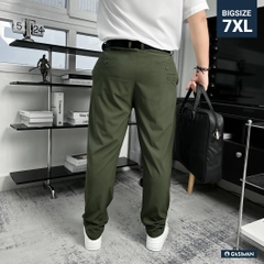 Quần Tây Bigsize Siêu nhẹ Màu Xanh oliu