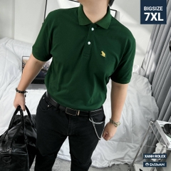 Áo Polo Bigsize Thêu con Gấu Màu Xanh rolex