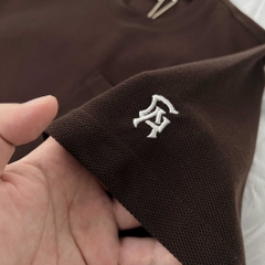 Áo Thun Big size có Túi In Gấu Money Màu Nâu