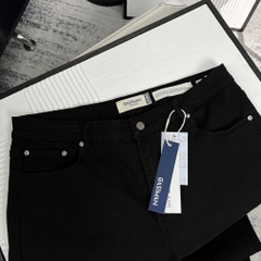 Quần dài Jean Bigsize Basic trơn Màu Đen