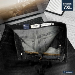 Quần Jean dài Bigsize phom Suông Màu Xám wash