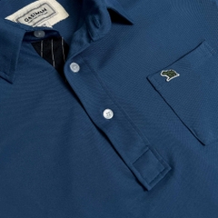 Áo polo có túi Classy xanh bích