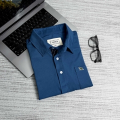 Áo polo có túi Classy xanh bích
