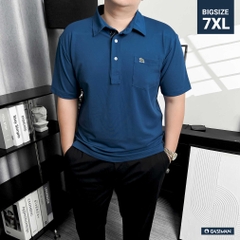Áo polo có túi Classy xanh bích