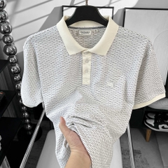 Polo Bigsize vải dệt Brick Màu Kem
