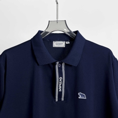 Polo Big Size Xanh Đen Trụ ẩn in Gasiman