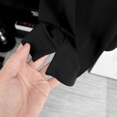 Polo Bigsize Thể Thao Đen Trụ viền