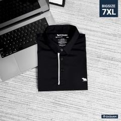 Polo Bigsize Thể Thao Đen Trụ viền