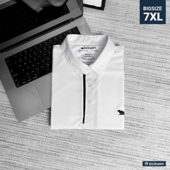 Polo Bigsize Thể Thao Trắng Trụ viền