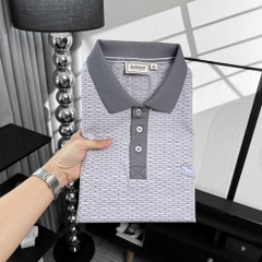 Polo Bigsize vải dệt Brick Màu Xám Tím