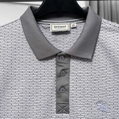 Polo Bigsize vải dệt Brick Màu Xám Tím