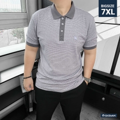 Polo Bigsize vải dệt Brick Màu Xám Tím